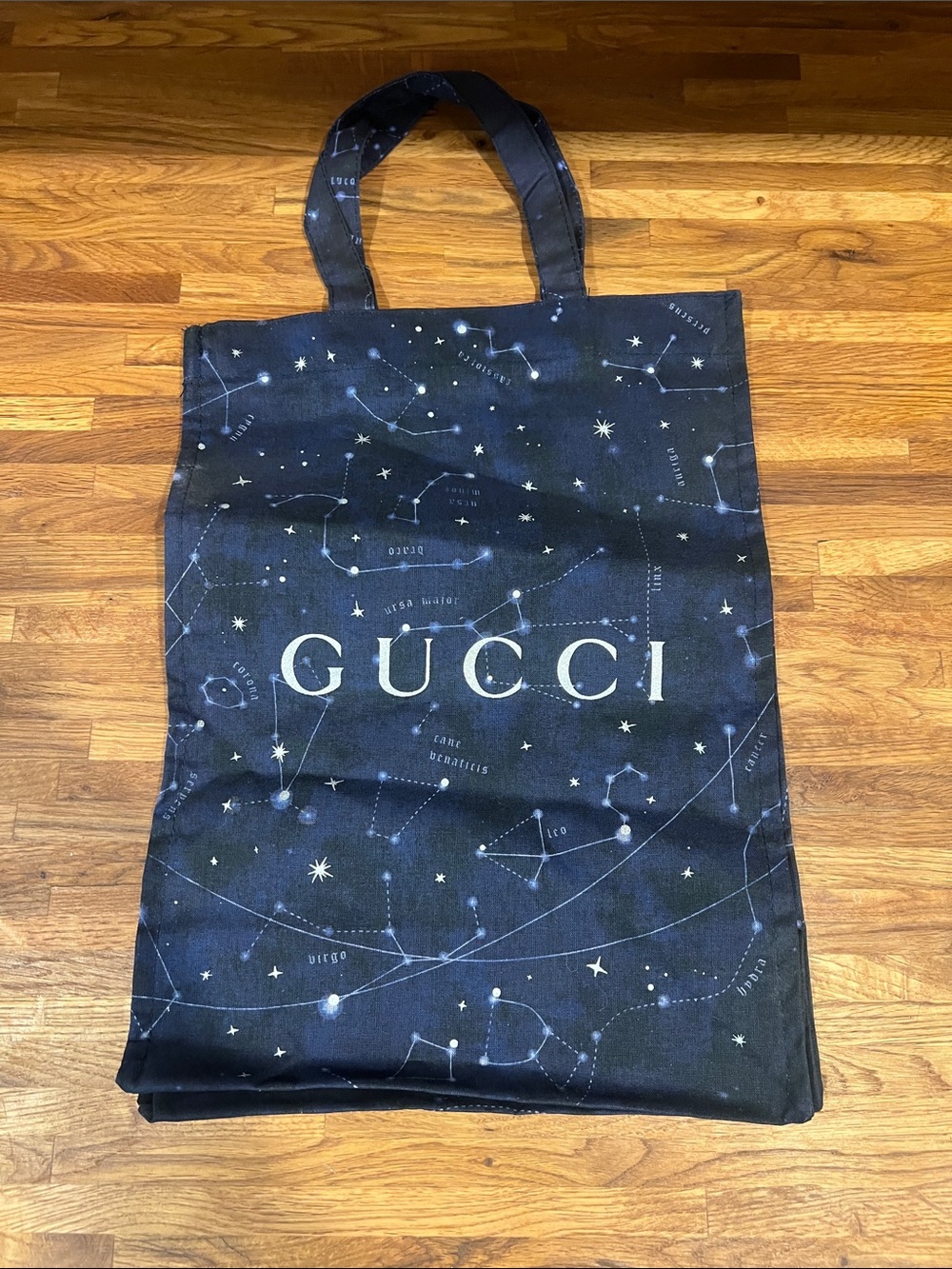 Gucci Navy Constellation Print Tote